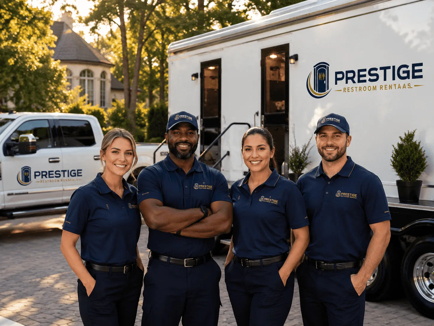 Trusted Luxury Portable Restrooms company in Palermo, ND